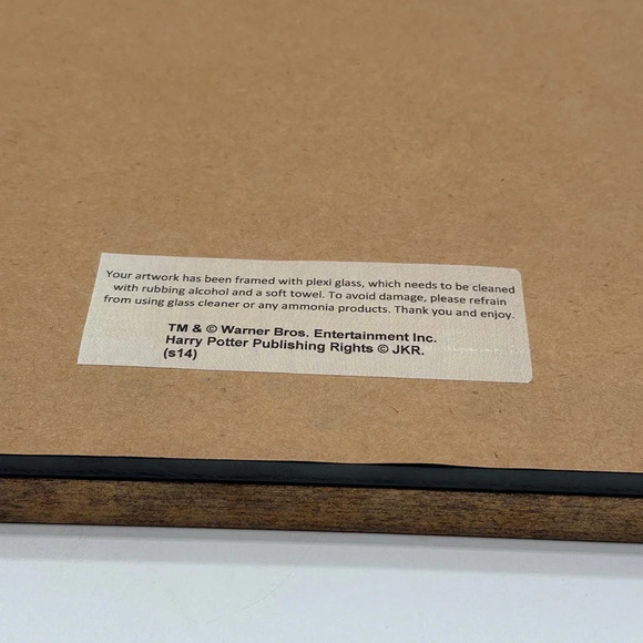 Rare Harry Potter USPS 2013 Rare Framed Collectors Stamp Art Set - Picture 7 of 7